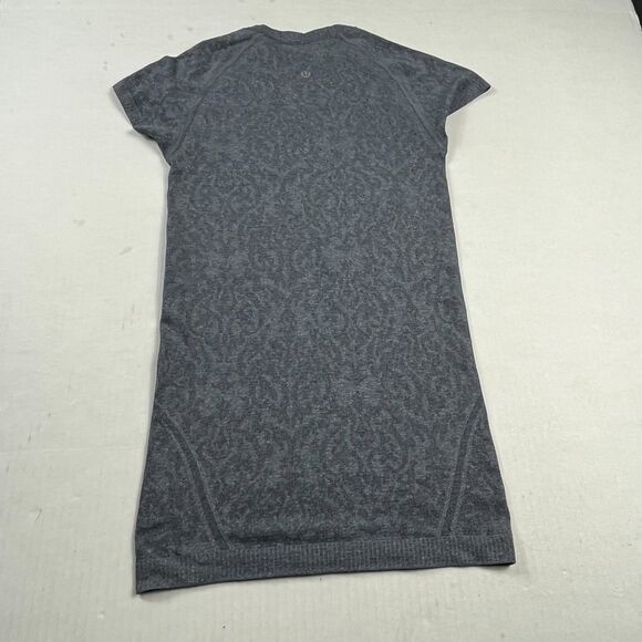 Lululemon Womens Swiftly Tech Short Sleeve Seamless Gray Athletic Top Size 4 - Picture 5 of 8